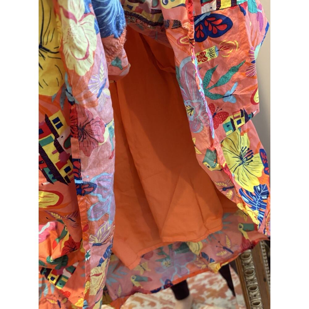 Disney Enchanted Smocked, Tiered Dress, L - Picture 8 of 11
